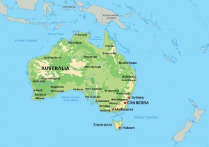 Mapa-Australii